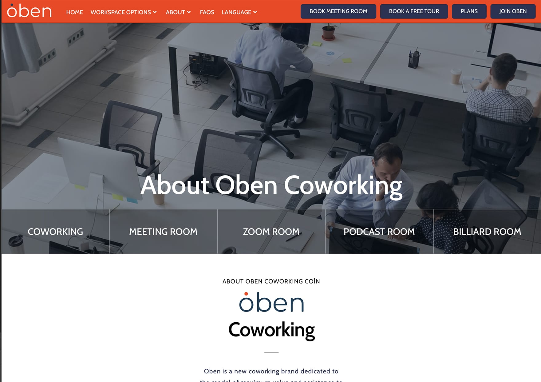 About Oben Coworking