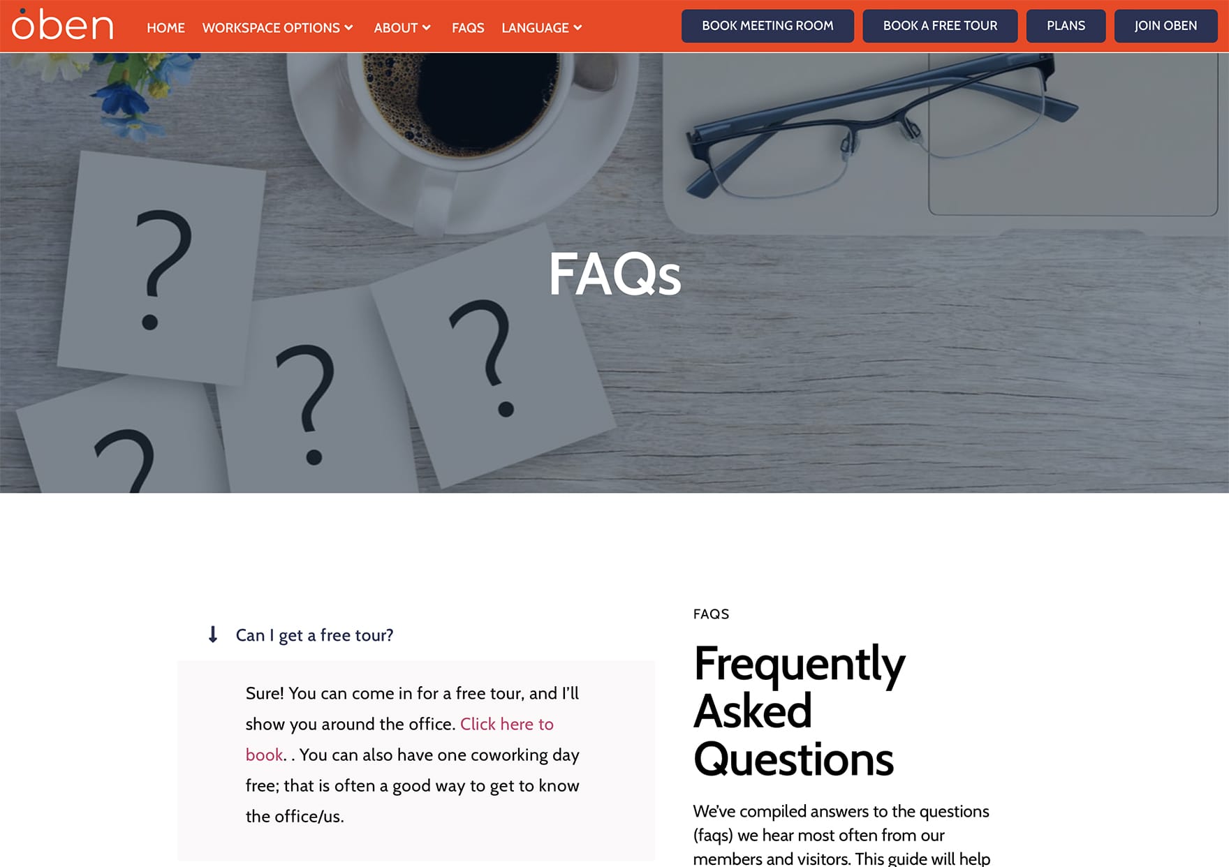 Frequently asked questions faqs