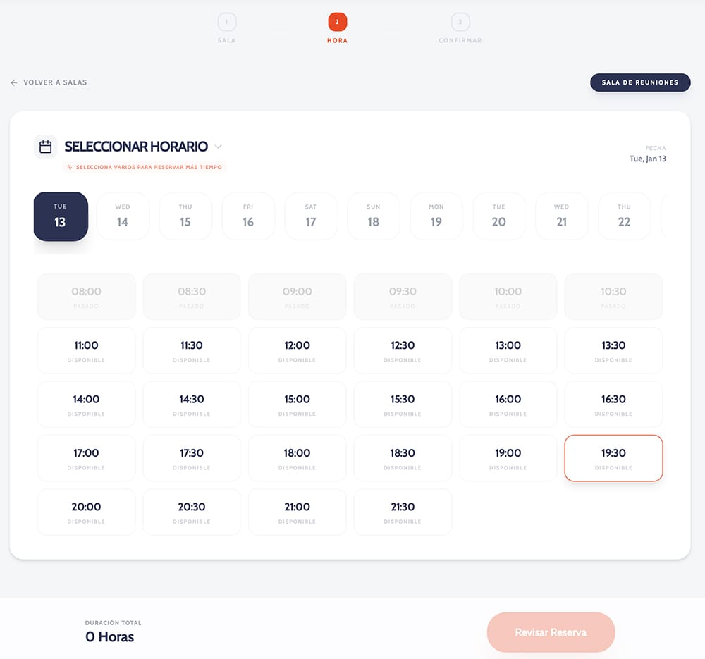 Your Guide to Oben Coworking's New Booking System! 2 Booking 3
