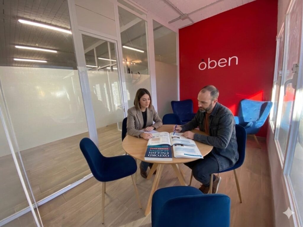 Cours d'anglais Oben Coworking